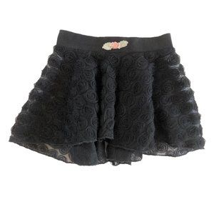 Motionwear Black Dance Ballet Pull-On Skirt